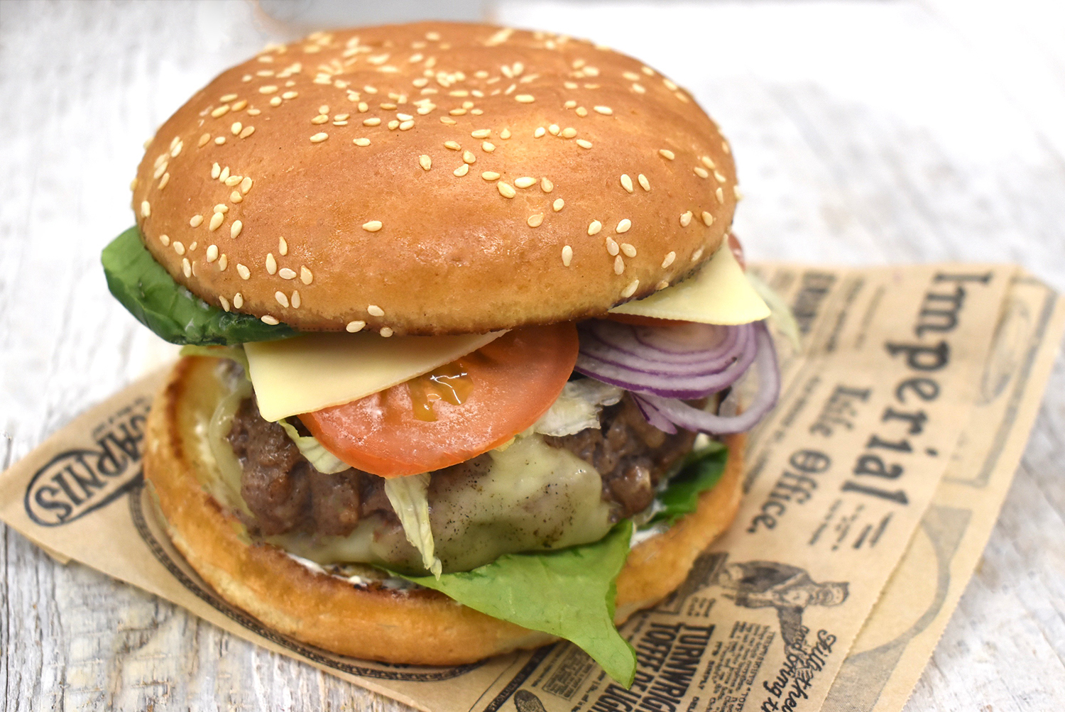 Big Pun Cheese Burger – Foozo